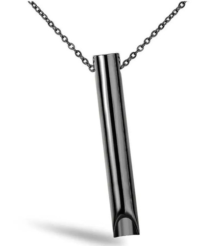 Breathing necklace stress - necklace,
